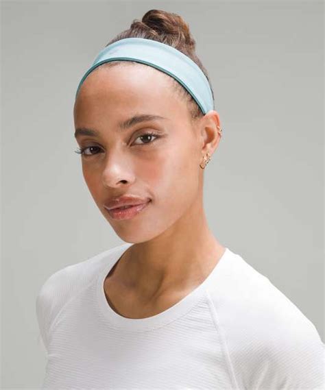 Lululemon Womens Fly Away Tamer Headband Raw Linen Lulu Fanatics