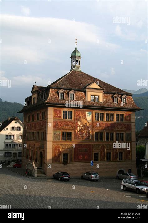 Schwyz Town hall Stock Photo - Alamy