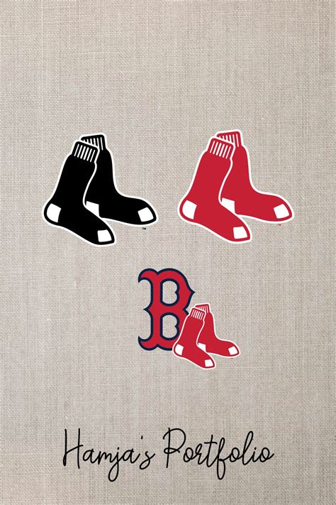 Boston Red Sox Logo Vector Set - MasterBundles