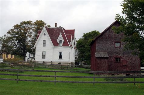 Sherbrooke Village Nova Scotia Greenwood Cottage Built B Flickr