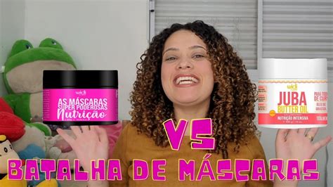 Batalha de máscaras da widi care JUBA BUTTER OIL VS SUPER PODEROSA DE