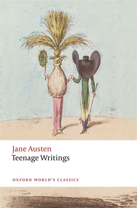 Amazon Teenage Writings Oxford World S Classics Austen Jane