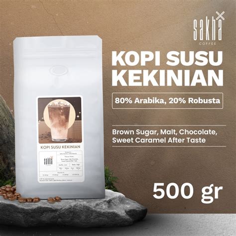 Jual Espresso Coffee House Blend For Es Kopi Susu Kekinian 500g Biji