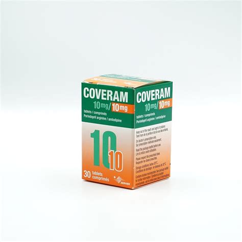 Coveram 10mg 10mg Perindopril Arginine Amlodipine Tablets 30 S Ehealth Kenya