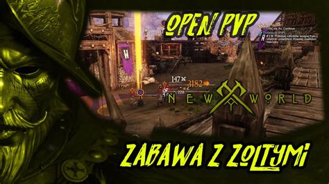 Zabawa z żółtymi 1vX Caer Sidi New World Open PvP YouTube