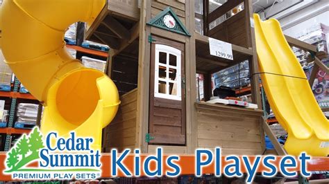 Cedar Summit Lookout Lodge Playset By Kidkraft At Costco Youtube