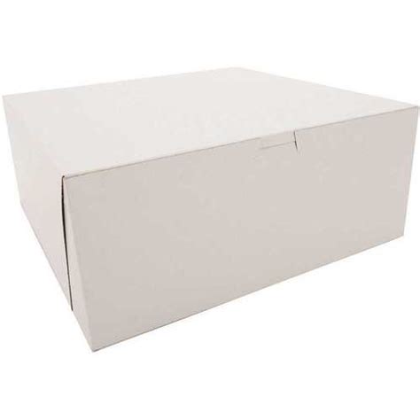 Southern Champion Tray Company White Non Window Bakery Box X