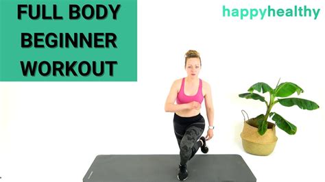 Minuten Full Body Workout Voor Beginners Thuis Training Youtube