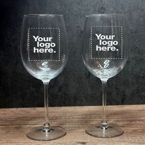 Custom Engraved Set Of 12 Oz Acopa Flora Personalized Etched Wine Glasses 5535312