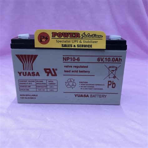 Jual Battery Yuasa Np V Ah Jakarta Pusat Power Solution Pws