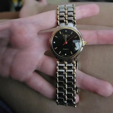 Geneva Quartz watch (men) Was a Geneva Quartz His /... - Depop