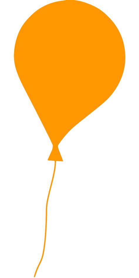 Svg Fiesta Naranja Globo Flotante Imagen E Icono Gratis De Svg