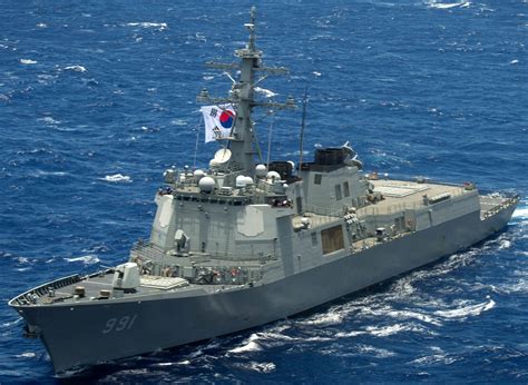 Ddg 991 Roks Sejong The Great Destroyer Aegis Korean Navy