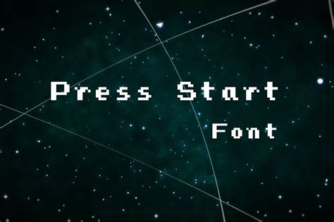 Press Start Font Free Download