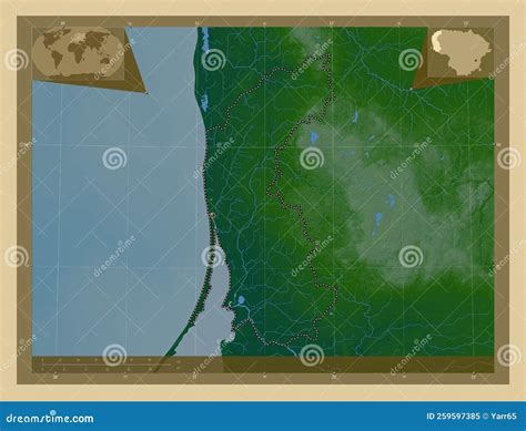 Klaipedos Lithuania Physical Capital Stock Illustration