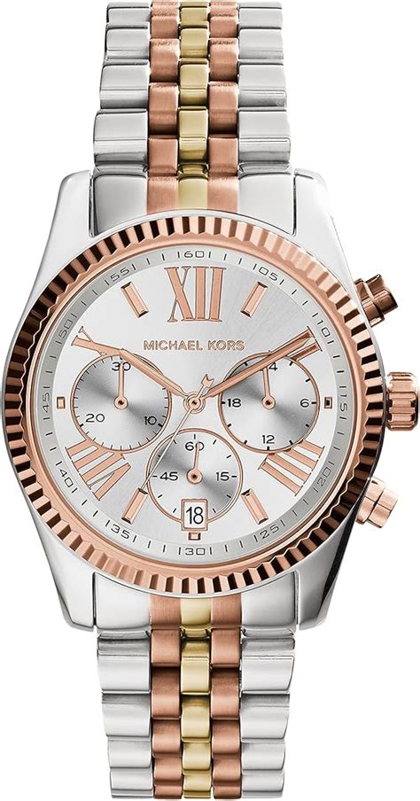 Michael Kors Women S Chronograph Quartz Watch With Stainless Steel Strap Mk5735 Michael Kors