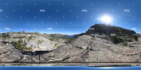 360° View Of Donner Summit Panorama Alamy