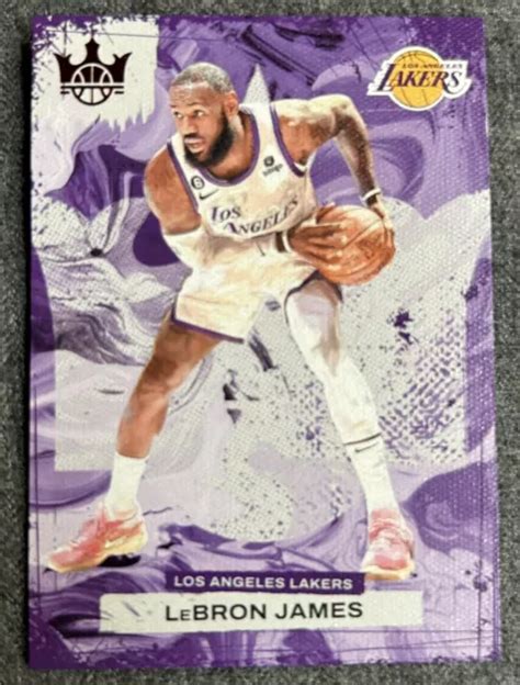 2023 24 PANINI COURT Kings Lebron James Ruby Los Angeles Lakers 149 52