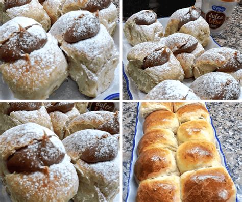 Pan De Leche Rellenos De Dulce De Leche Silnari Pastelería