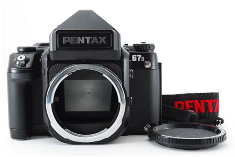 目立った傷や汚れなしストラップ付 極上美品 PENTAX ペンタックス 67 II Body ボディ Medium Format