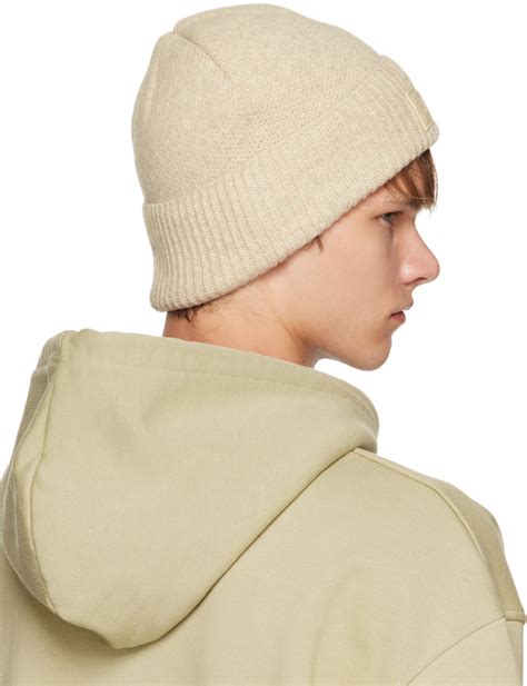 Jacquemus Beige Le Chouchou Le Bonnet Jacquemus Beanie Jacquemus