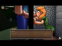 Hornycraft Parody Hentai Game Pornplay Ep The Creeper Girl Give Me A Hot Blowjob And