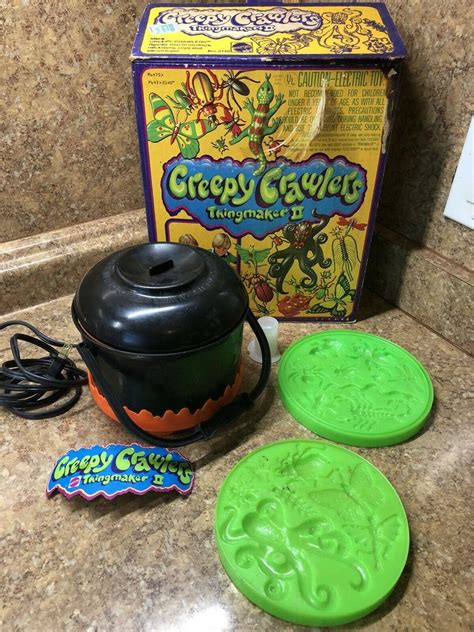 Vintage 1978 Mattel Creepy Crawlers Thing Maker Ll 2071452565