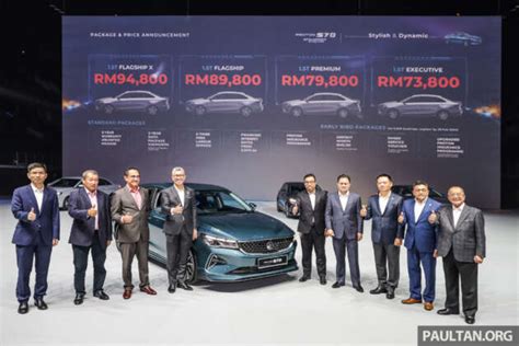 Proton S70 Sedan Launched Executive Premium Flagship X 1 5T 7DCT