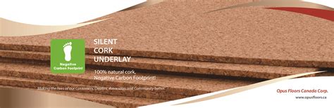 Cork Underlay Opus Floors Canada