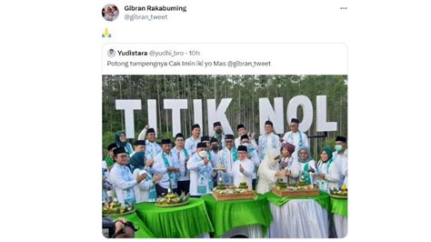 Begini Respons Gibran Rakabuming Raka Ketika Dikirimin Foto Cak Imin