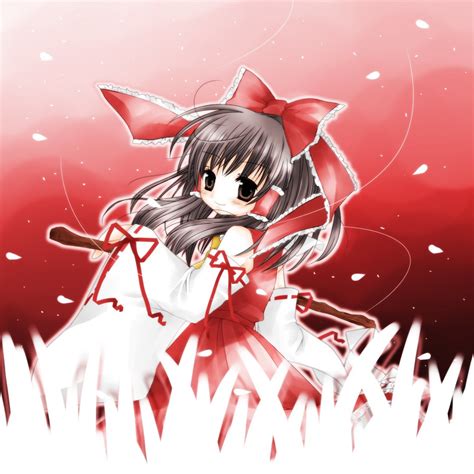 The Big Imageboard Tbib Bad Id Bad Pixiv Id Bangs Hakurei Reimu Highres Sakurai Yuyu Solo