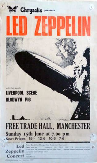 Manchester Ad Led Zeppelin