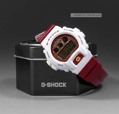 Casio Uhr G Shock Watch Dw 6900sc 7er Stars Edition White Red Gold