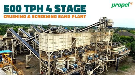 Propel Tph Stage Crushing Screening Sand Plant With Washing