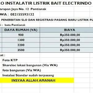 Pilihan Jasa Instalasi Listrik Terbaik Di Pontianak