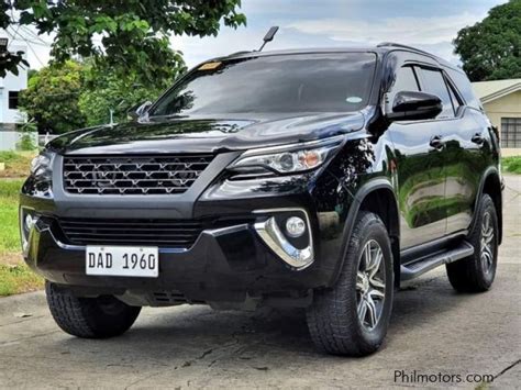 Used Toyota Fortuner G 2018 Fortuner G For Sale Cebu Toyota