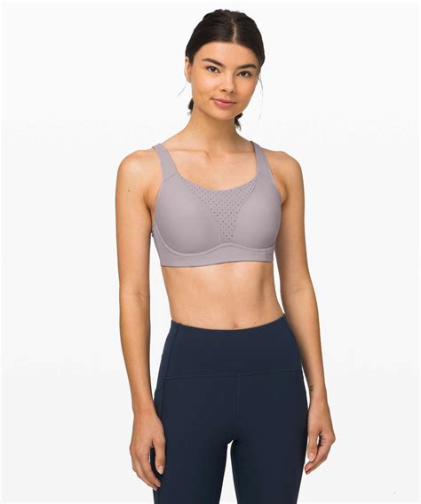 Lululemon Run Times Bra Dark Chrome Lulu Fanatics