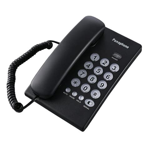 Desktop Corded Telephone Home Fixed Landline Phone Big Buttons