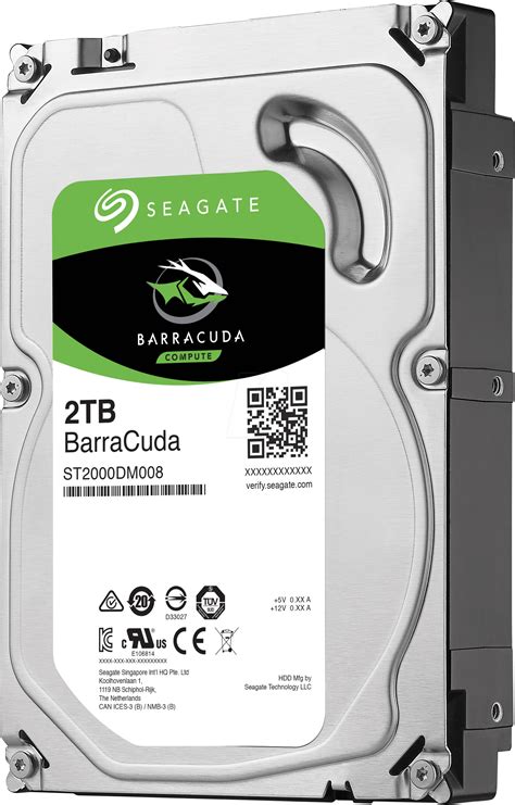 ST2000DM008 2 TB Hard Drive Seagate BarraCuda Desktop At Reichelt