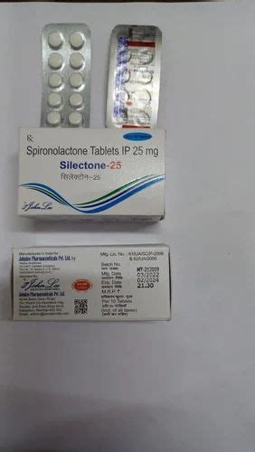 Spironolactone Tablets Ip 25 Mg At Rs 244 Stripe Pharmaceutical Tablets In Nagpur Id