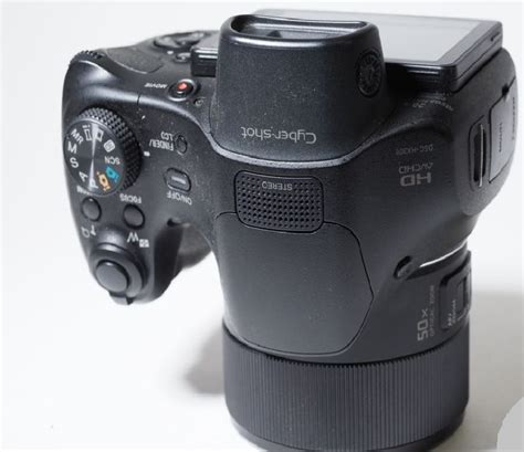 Sony Cyber Shot DSC HX300 20 4MP Digital Camera Black Lenses And