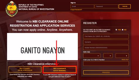 Nbi Clearance Renewal Online Guide