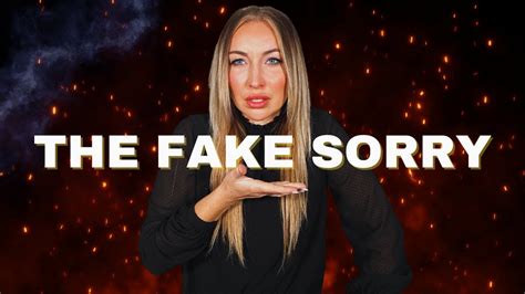 The Narcissists Fake Apology Youtube