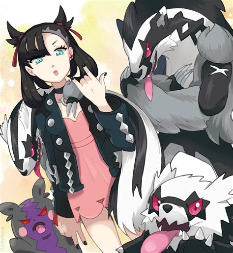 Marnie Morpeko Morpeko Obstagoon Galarian Zigzagoon And 1 More