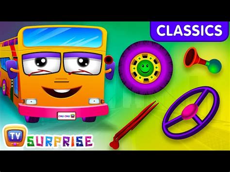 ChuChu TV Classics - Wheels On The Bus - New York City | Surprise Eggs Nursery Rhymes - Videos ...