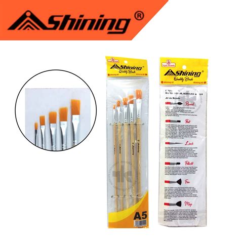 Jual Shining Kuas Set Nylon A Isi Shopee Indonesia