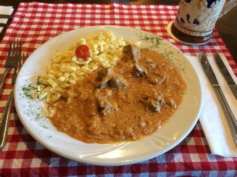 Szegedin Goulash Old Hamburg Schnitzelhaus Anna Maria Island