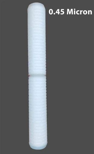 Micron Pp Pleated Filter Cartridge Inch At Rs In Pune Id