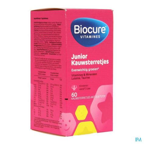 Biocure Junior Etoiles A Croquer Pharmacie En Ligne Pharmazone