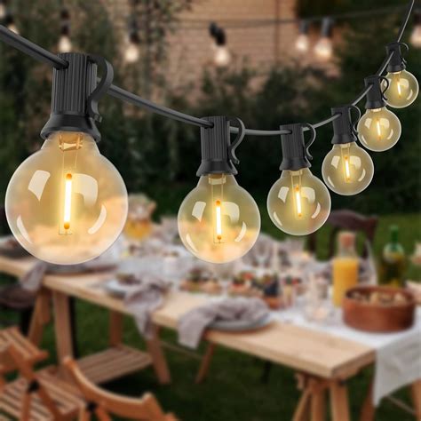 Anting Outdoor String Lights Mains Powered Ft M Festoon Lights